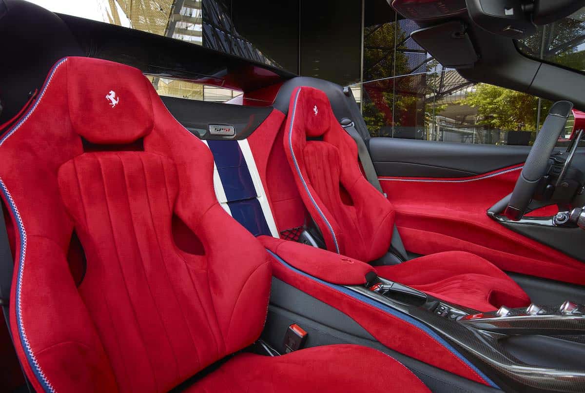 Ferrari SP51 interior