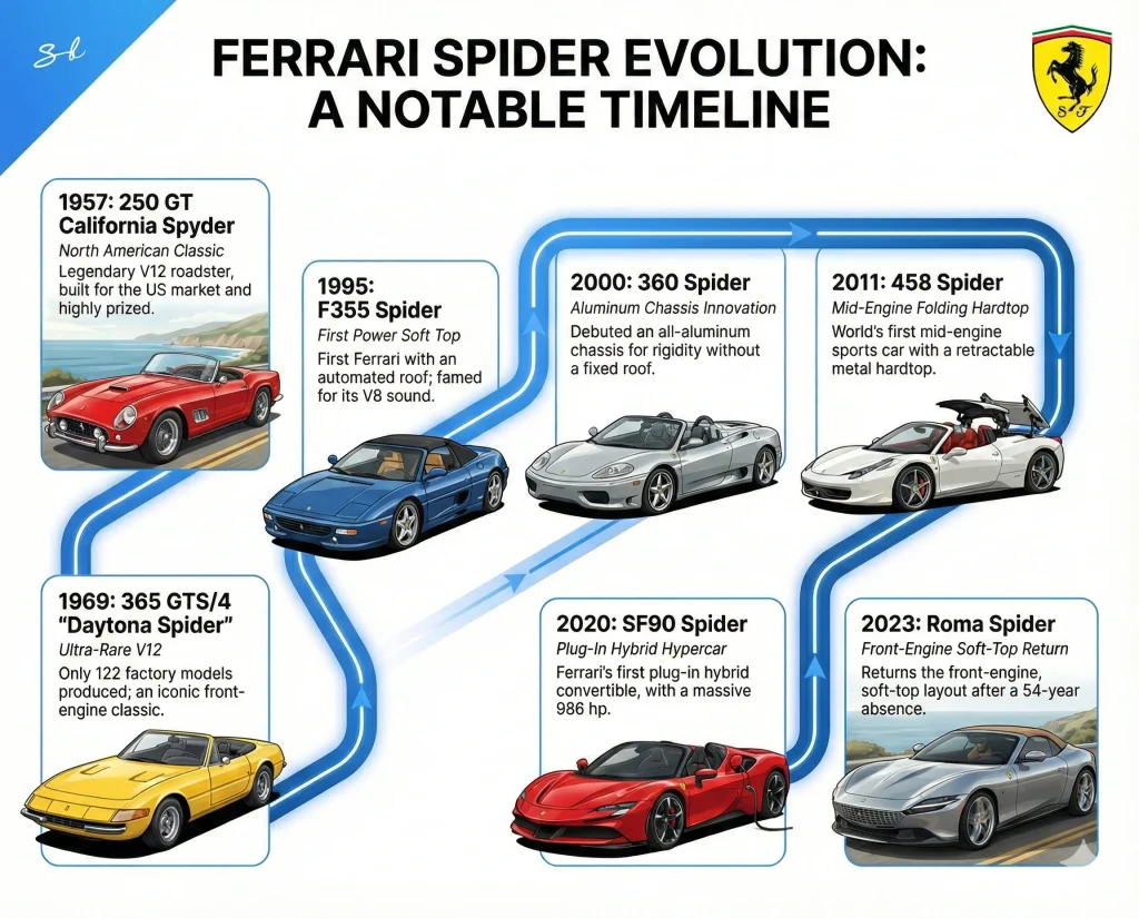 Ferrari just teased their brand new Amalfi Spider supercar and the folding roof soft top is a total game changer