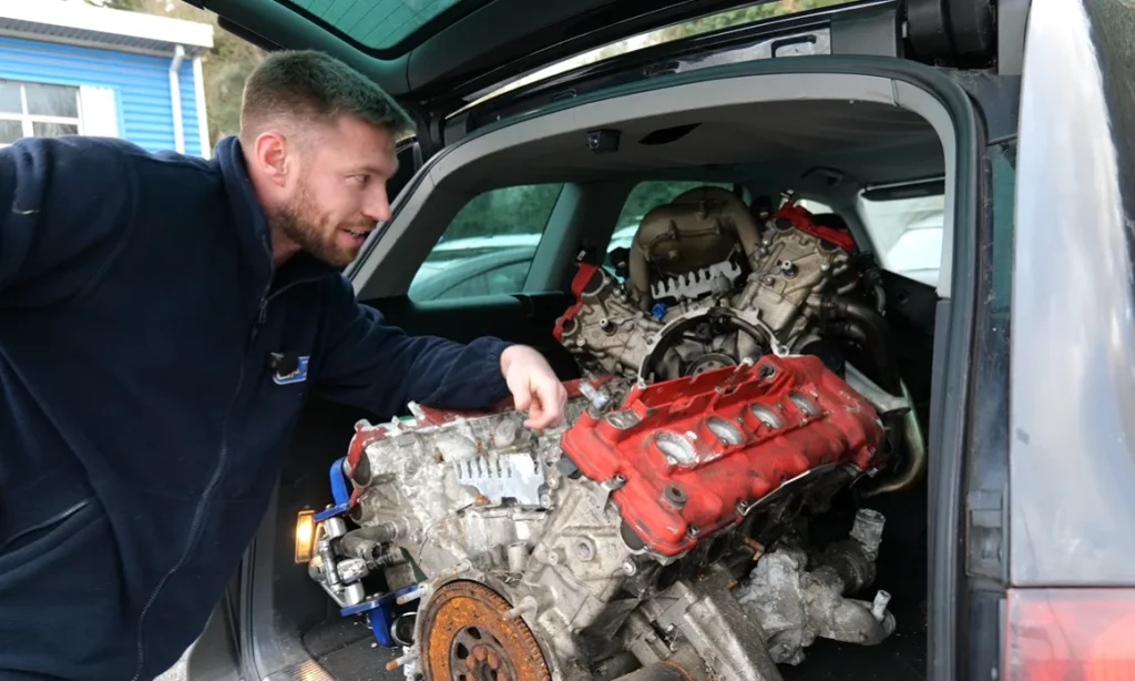 Man buys a Ferrari V8 for $670 from Facebook Marketplace despite all the reasons for him not to do so
