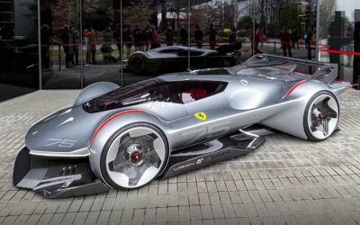 Ferrari has gone and made a full-scale model of its Gran Turismo video game car