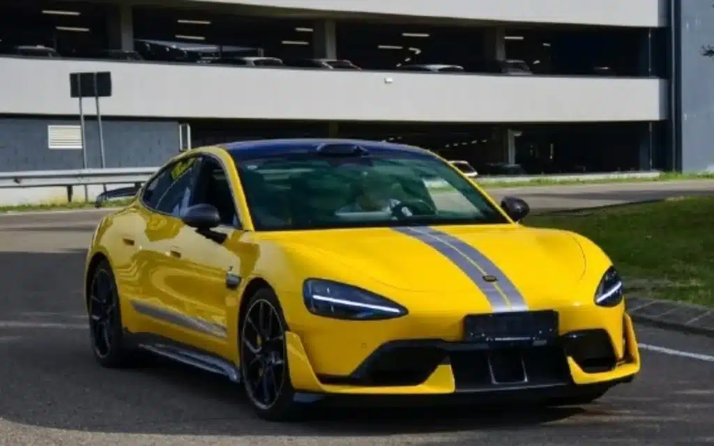 Ahead of the first-ever Ferrari EV, eagle-eyed fans have spotted the Chinese Xiaomi SU7 Ultra driving out of the Ferrari factory