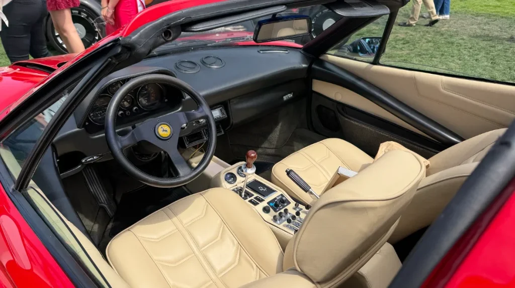 Supercar Blondie pulls espresso shots from 1984 Ferrari 308 GTS Quattrovalvole turned into the world's fastest cafe and it's up for sale with 'free coffee for life'