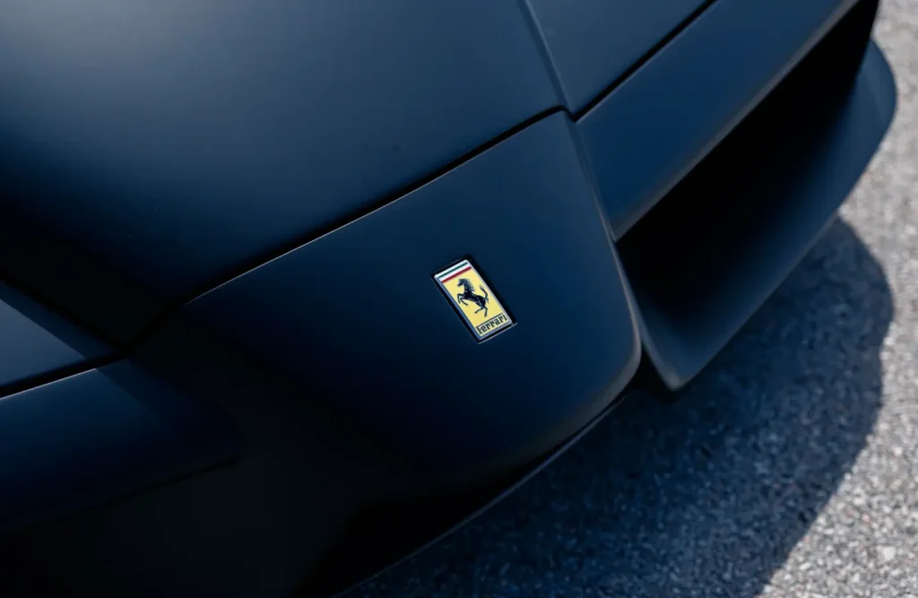 The only matte black Ferrari Enzo ever built is for sale and it was made for the Brunei Royal Family