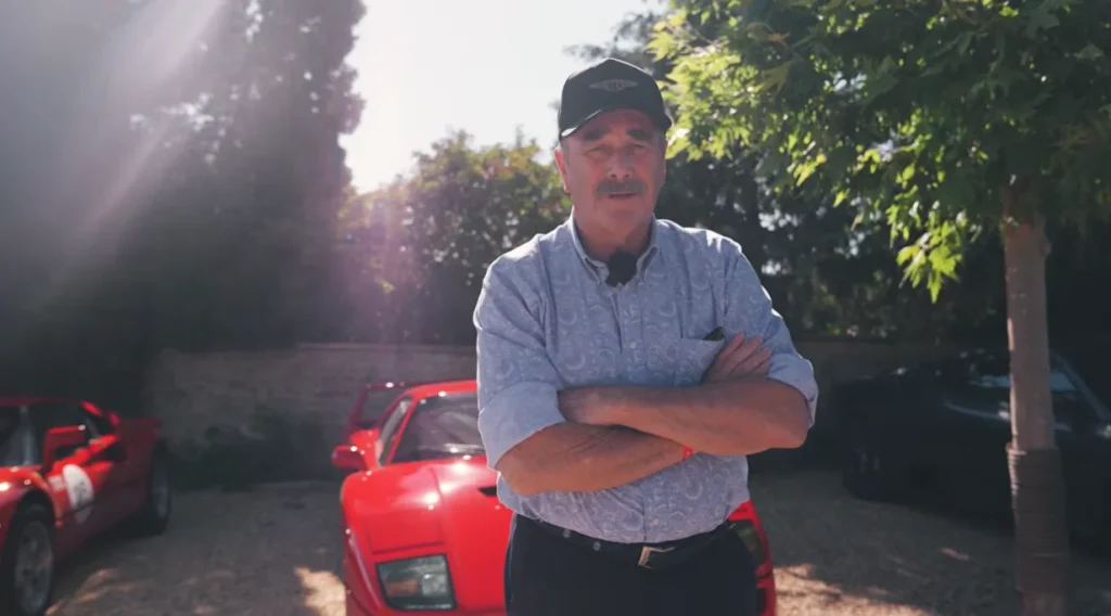Men take $67M of Ferraris out for a road trip to drive them as they should be and then a special guest turns up to make it all unforgettable
