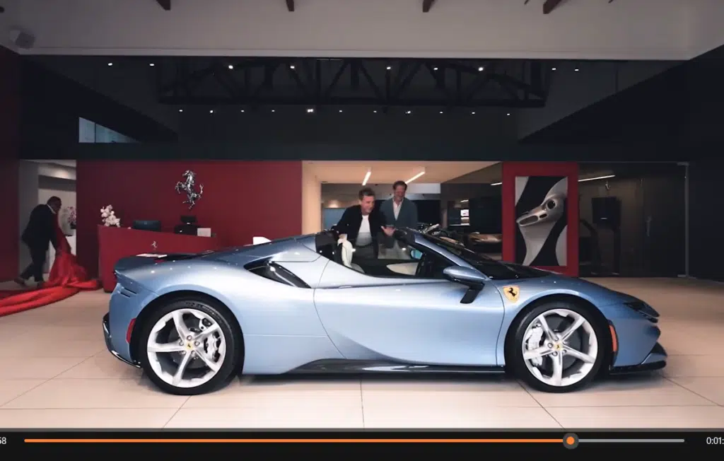 Rob Drydek unveils his bespoke Ferrari SF90 Spider