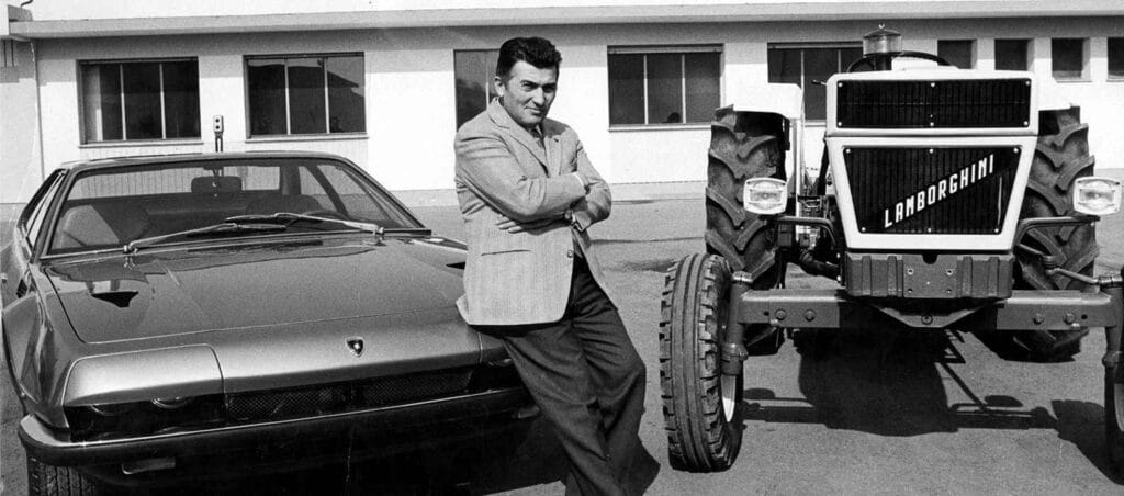 Ferruccio Lamborghini established the car company in 1963 after being humiliated by Enzo Ferrari.