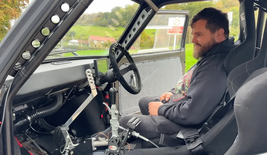 Man puts 10,000rpm BMW motorcycle engine into Fiat 126 and the result is awesome