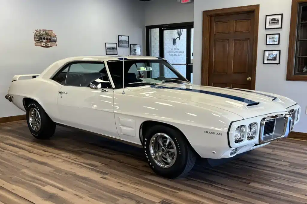 The 1969 Pontiac Firebird Trans Am first made its debut as a trim option, before being a fully-fledged model the following year
