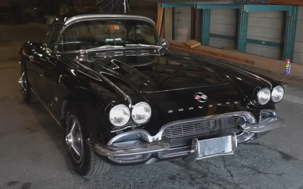 Ohio detailers give Chevy Corvette barn find with just 11k miles its first wash in 30 years after finding it in a barn