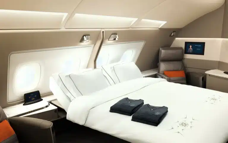 First-class seat in Singapore Airlines bags an award