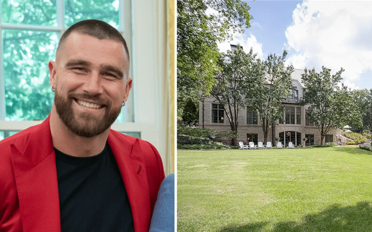 First images show Travis Kelces new luxury $6m mansion to hide away with Taylor Swift