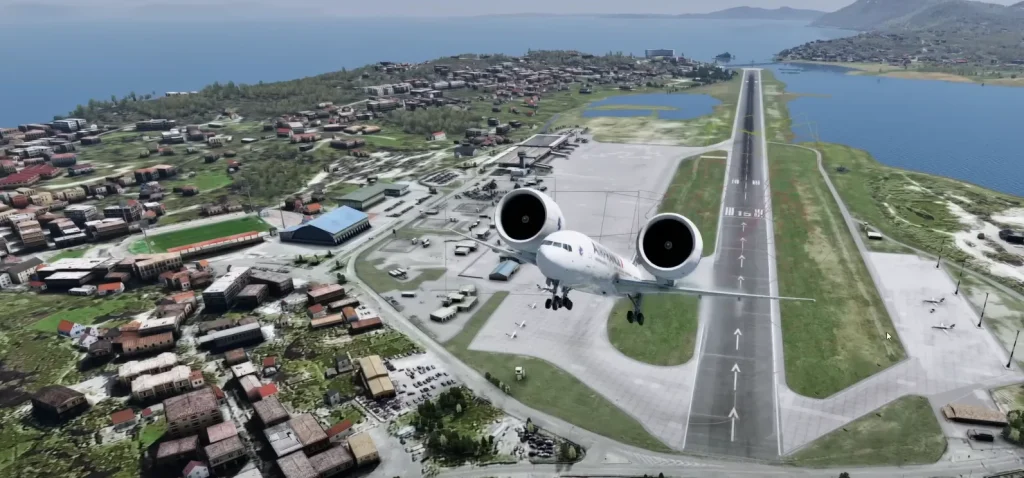 Man creates the world's biggest jet engine on Microsoft Flight Simulator to see what chaos it causes