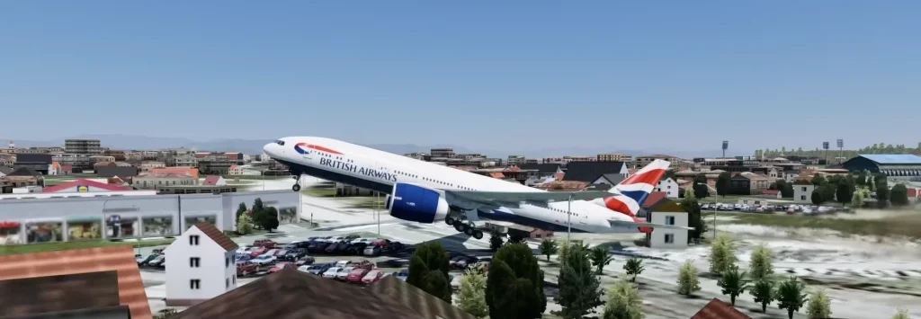 Man creates the world's biggest jet engine on Microsoft Flight Simulator to see what chaos it causes