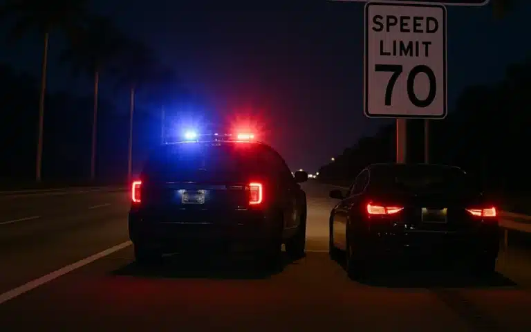 Florida's new Super Speeder law took just two minutes to start having an effect