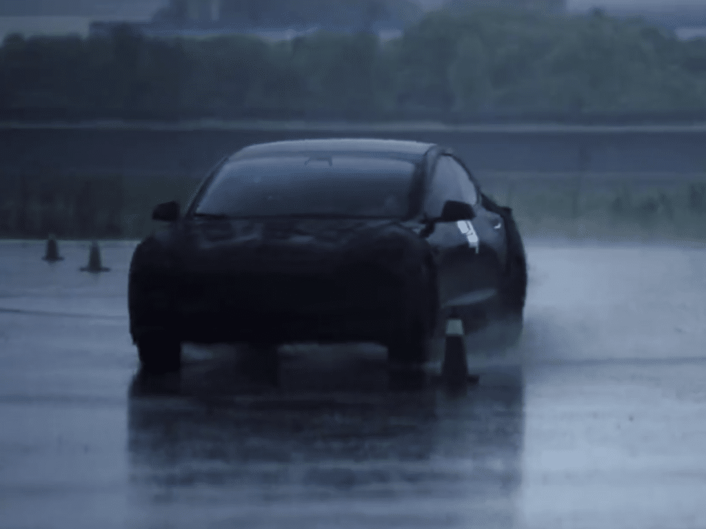 Footage shows Tesla's new 'Project Highland' Model 3 reach amazing top speeds