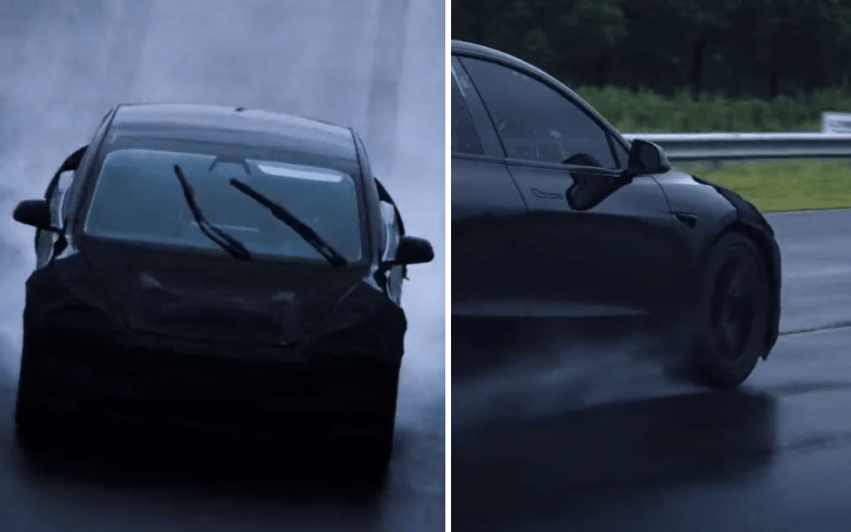 Footage shows Tesla's new Project Highland Model 3 reach amazing top speeds