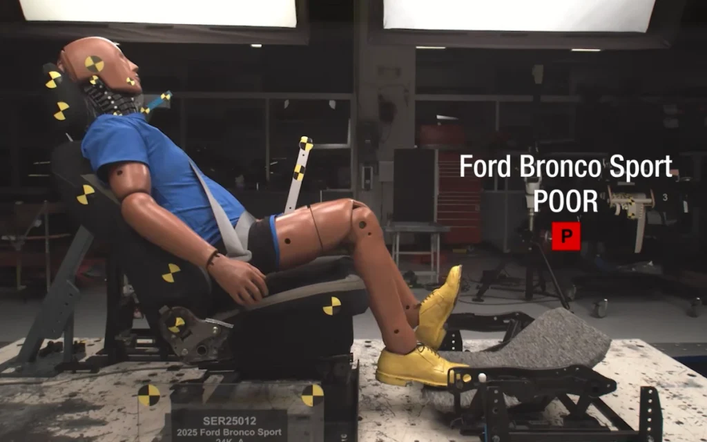 The new IIHS whiplash test is shining a harsh light on how SUVs handle rear-end crashes, and the results are not exactly comforting.