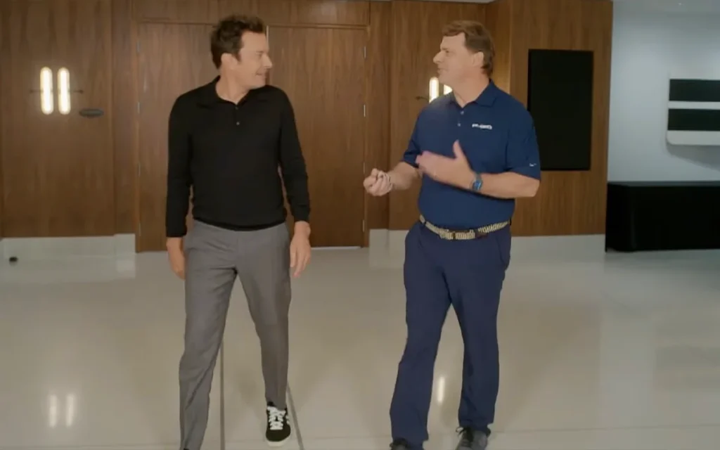 Ford CEO Jim Farley left Jimmy Fallon stunned when he asked what the other P in the 2025 Bronco Badlands Sasquatch's controls was for
