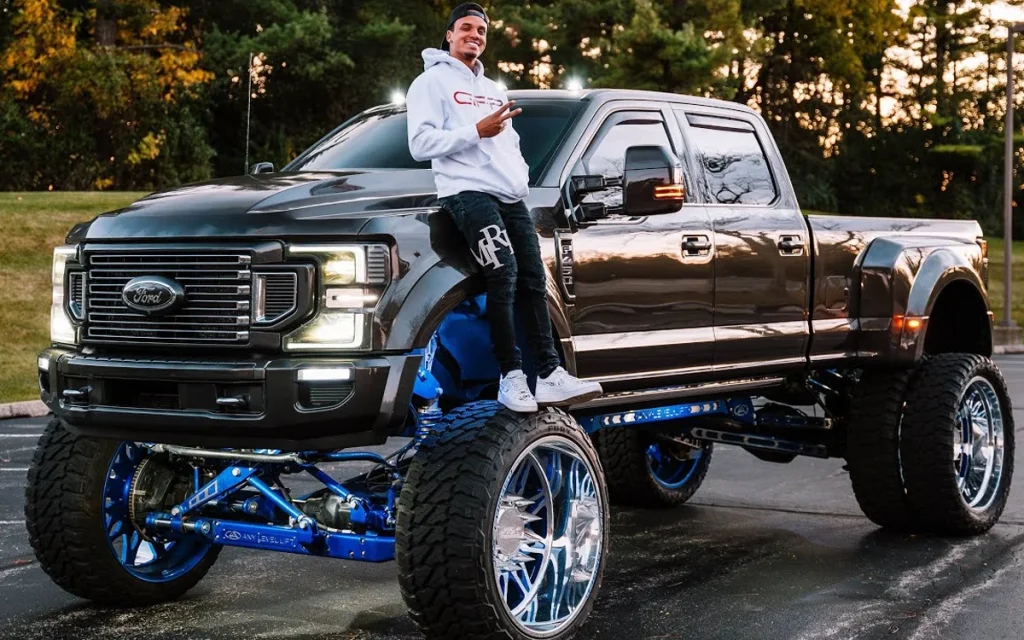 Popular YouTuber Gabe Farrell put out a $10,000 reward after his Ford F450 Anylevel modded truck was stolen in Dallas, and it came in clutch