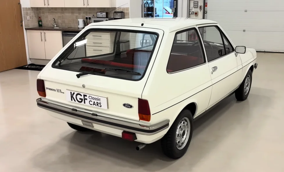 A MK1 Ford Fiesta with just 8,134 miles and one owner is up for sale