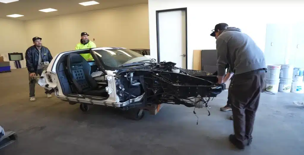 California YouTubers buy a wrecked 2005 Ford GT for their greatest rebuilding project yet