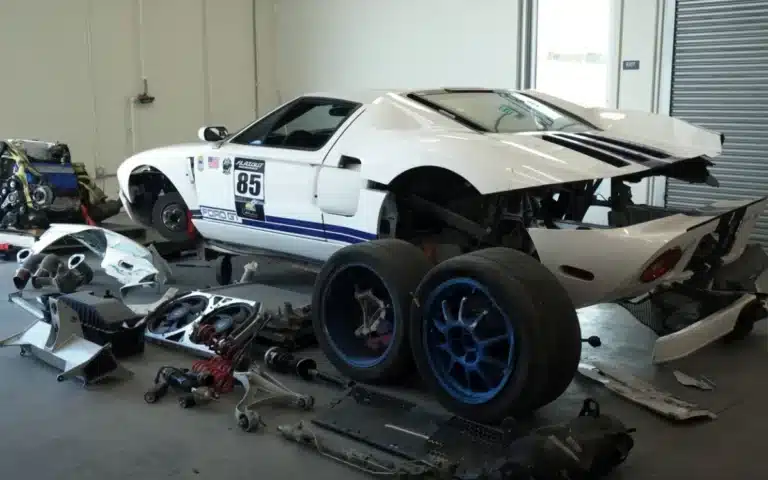 California YouTubers buy a wrecked 2005 Ford GT for their greatest rebuilding project yet
