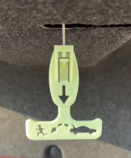 Ford owner finds hidden trunk escape and everyone thinks it's mind-blowing