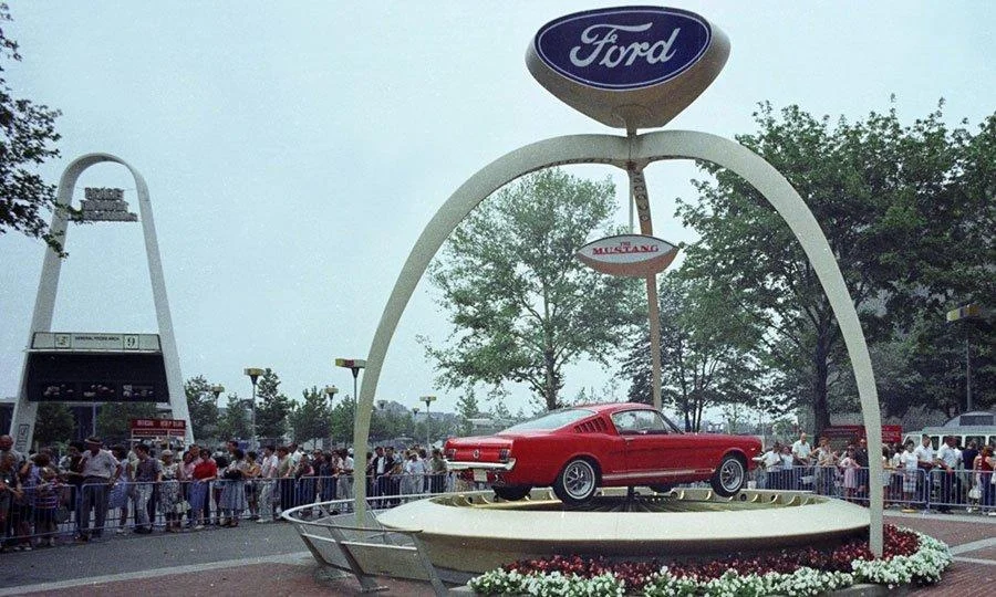 Designers Ford Mustang original sketch he drew on his porch is nearly identical to the finished product