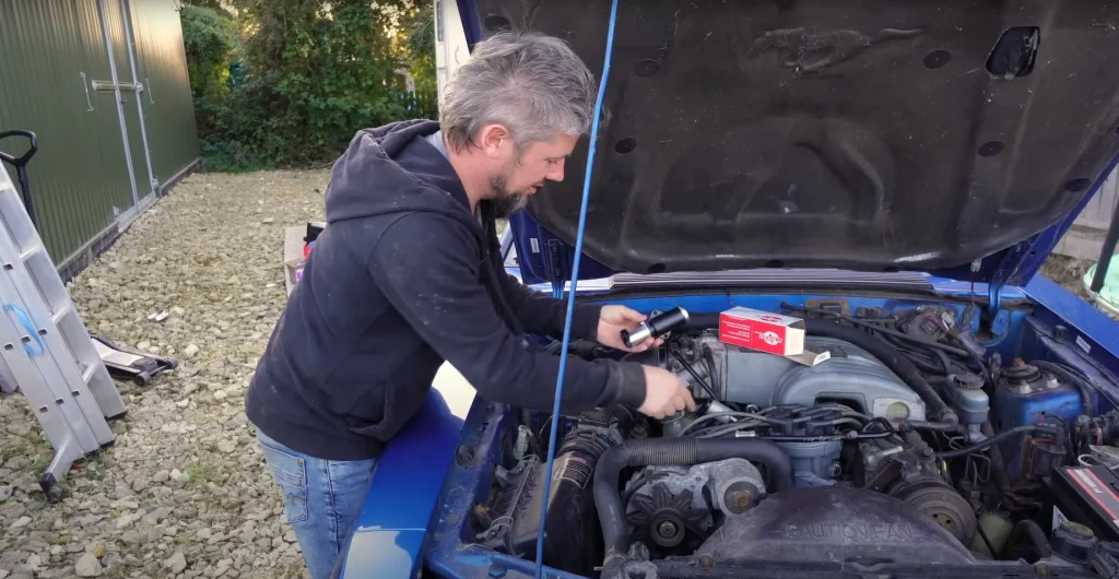 British man brings a barn find Fox body Ford Mustang back to life using a random everyday item