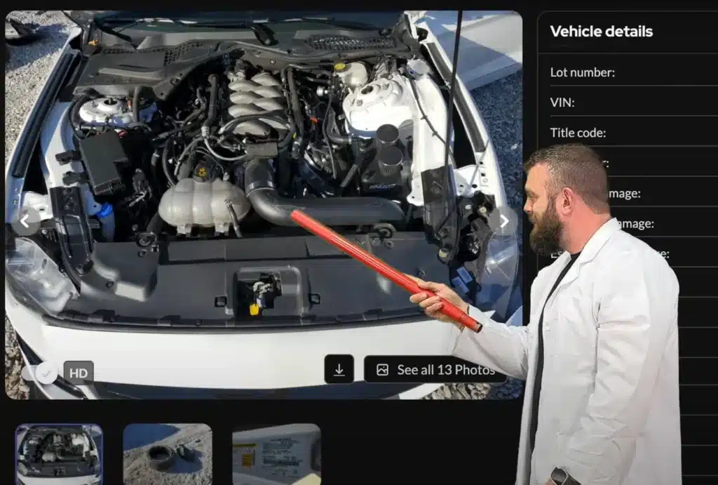 Man bought a damaged Ford Mustang GT for $15,000 and it turns out to be hiding a $20,000 surprise