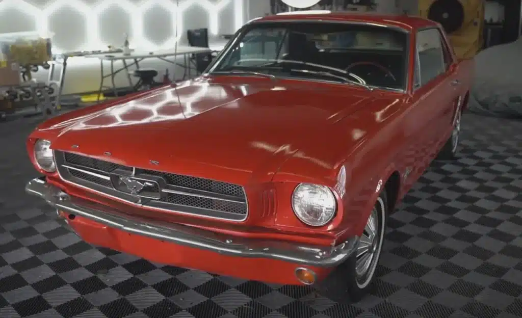 Ford Mustang barn find Ohio