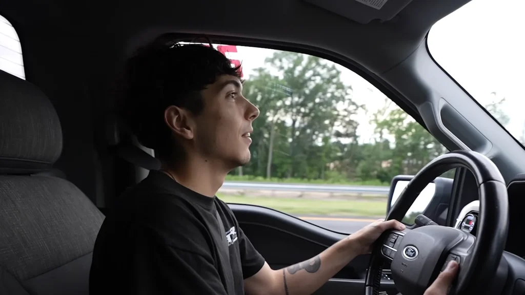 New Jersey man driving 1100HP Ford F-150 Twin Turbo calls out everyone he sees for a street race and it doesn't always go as he wants it to