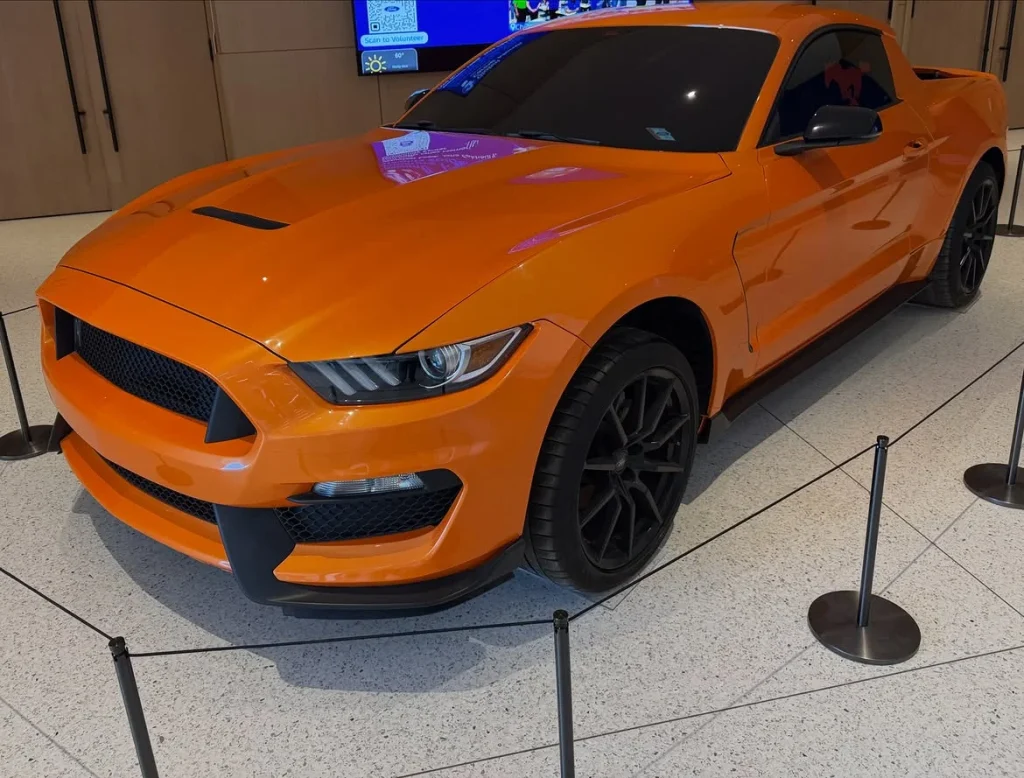Ford just added a Ford Mustang to the Ford Heritage Fleet, which wouldn't necessarily be breaking news per se