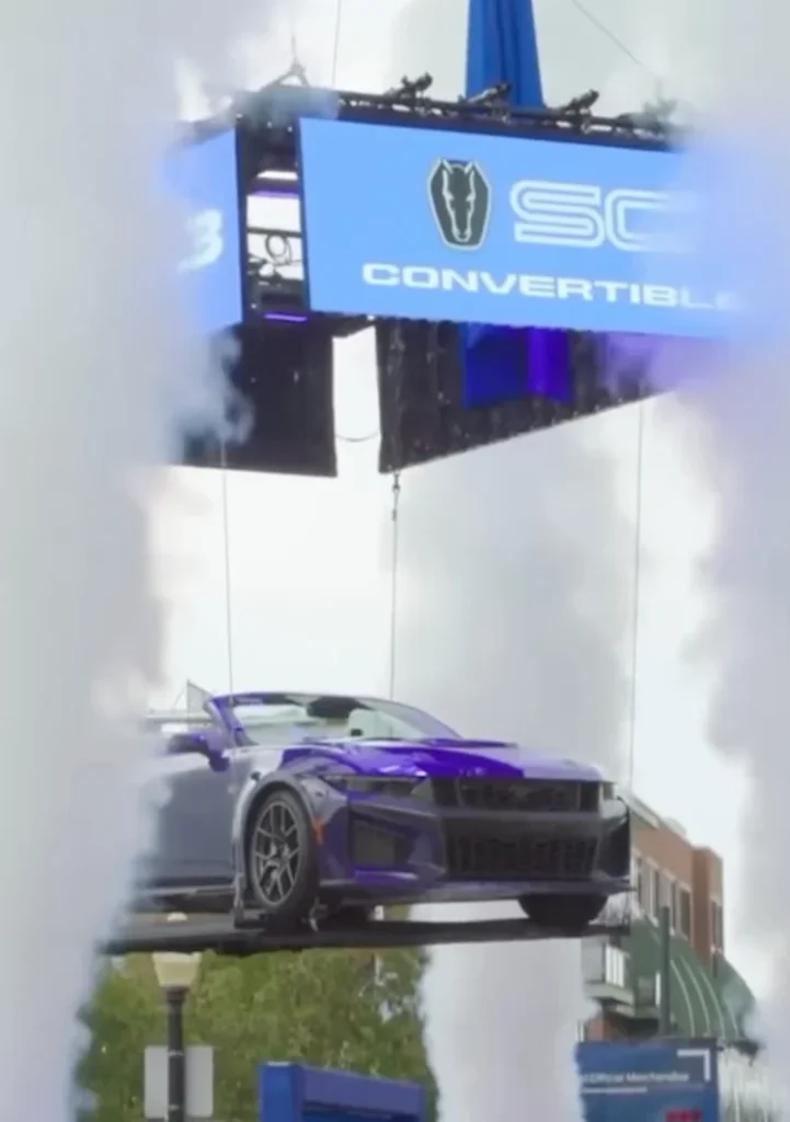 Ford just unveiled the most powerful convertible Mustang ever built, the Dark Horse SC