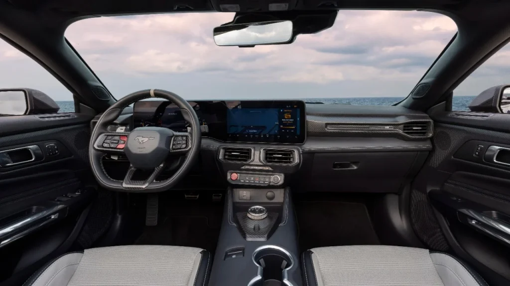 Ford just unveiled the most powerful convertible Mustang ever built, the Dark Horse SC