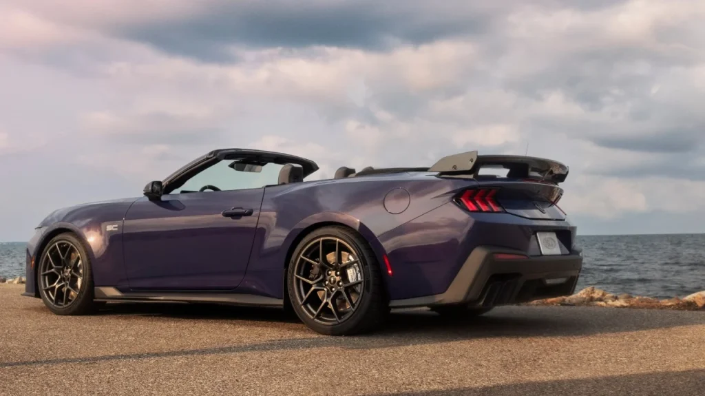 Ford just unveiled the most powerful convertible Mustang ever built, the Dark Horse SC