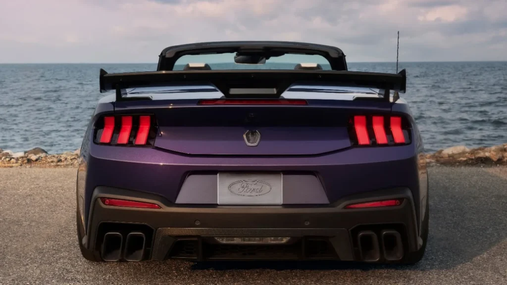 Ford just unveiled the most powerful convertible Mustang ever built, the Dark Horse SC