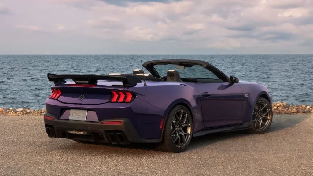 Ford just unveiled the most powerful convertible Mustang ever built, the Dark Horse SC