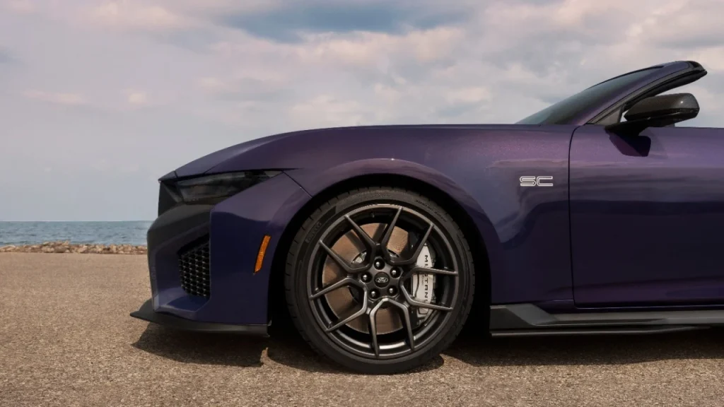 Ford just unveiled the most powerful convertible Mustang ever built, the Dark Horse SC