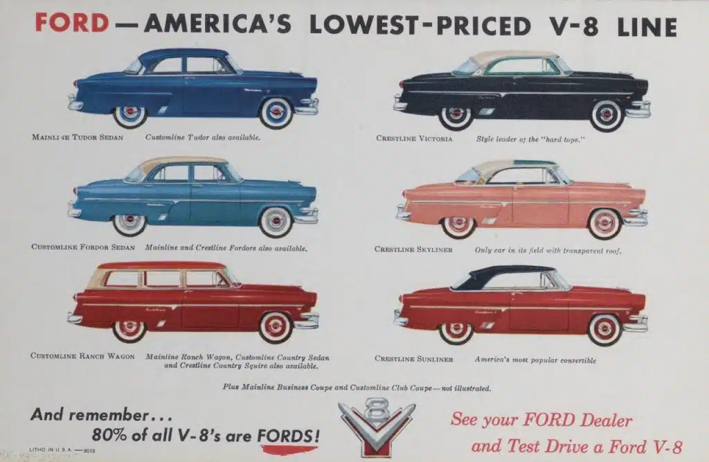 Ford once had a see-through car roof but now it is only a retro design icon