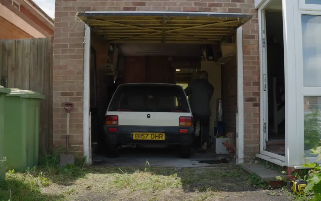 Forgotten MG Metro Turbo barn find surprises as the classic hot hatch, low mileage car, British performance car, and turbocharged vehicle runs after 33 years