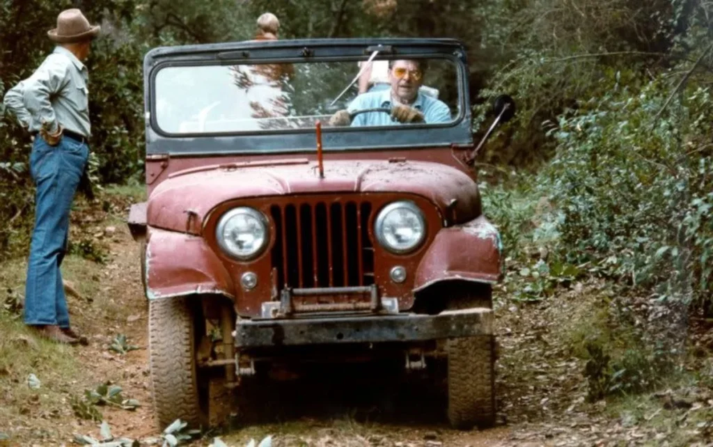 Former US President Ronald Reagan was apparently also a secret Subaru test driver