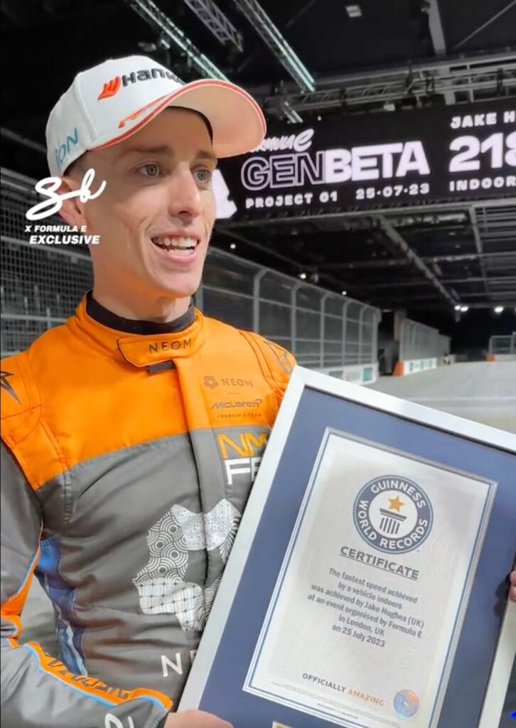 Formula E Guinness World Record