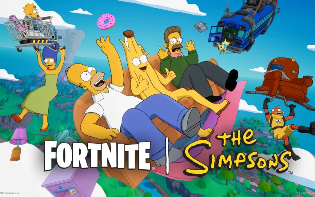 Epic Games has recreated its own The Simpsons: Hit & Run spin-off through its own Rocket League and Fortnite IPs, crashing cars through Springfield again