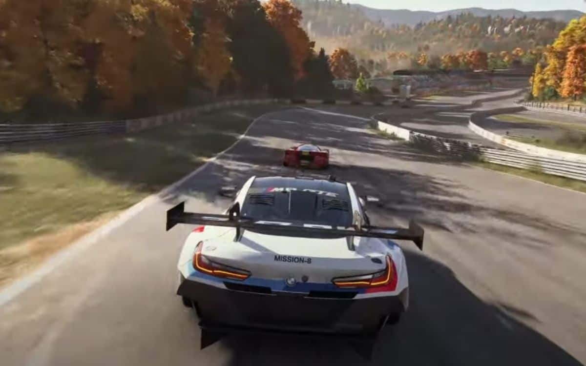 Forza Motorsport gameplay with a BMW
