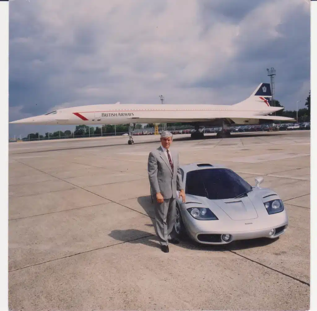 Fred Finn holds a world record for the most Concorde flights