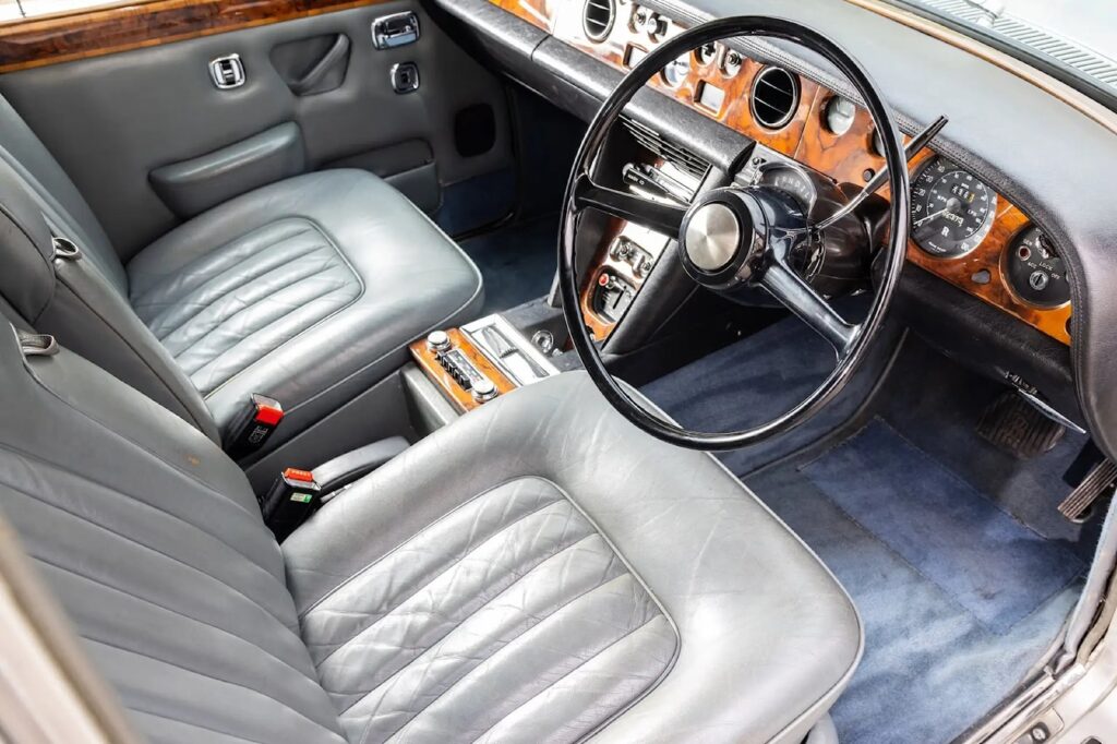 Freddie Mercury's Rolls-Royce interior