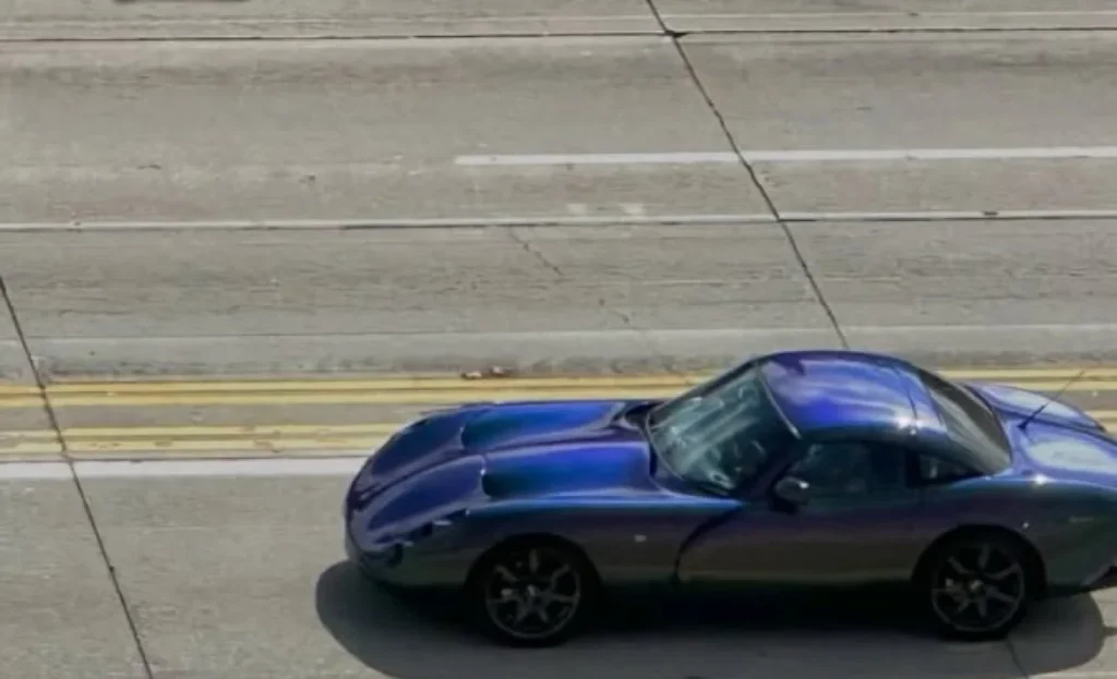 There's a guy in California who decided to turn his love for cars into an interesting hobby