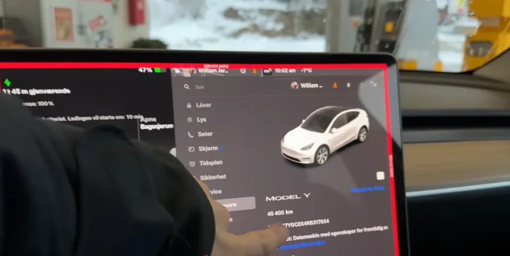 This Norway man decided to freeze the battery in this Tesla Model Y LFP to see how it would perform when cold