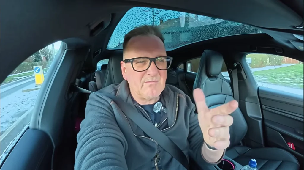Man tests Porsche Taycan EV range in sub-zero temperatures and the risk leads to an interesting discovery
